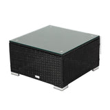 Modular Outdoor Lounge Set-9pcs Sofa, Armchairs and Coffee Table - Extra Image