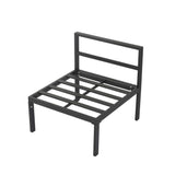 Outdoor Minimalist Charcoal Grey 7-Piece Lounge Set - Extra Image