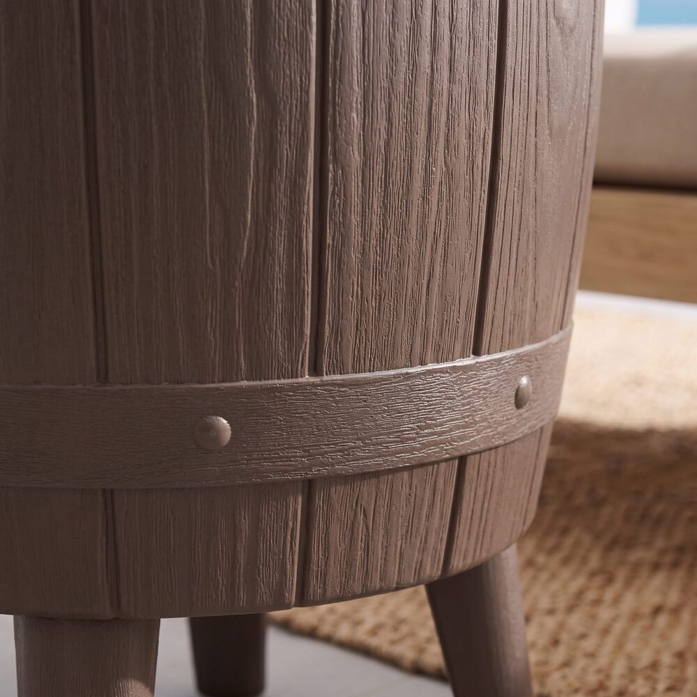 Taupe Cooler Table