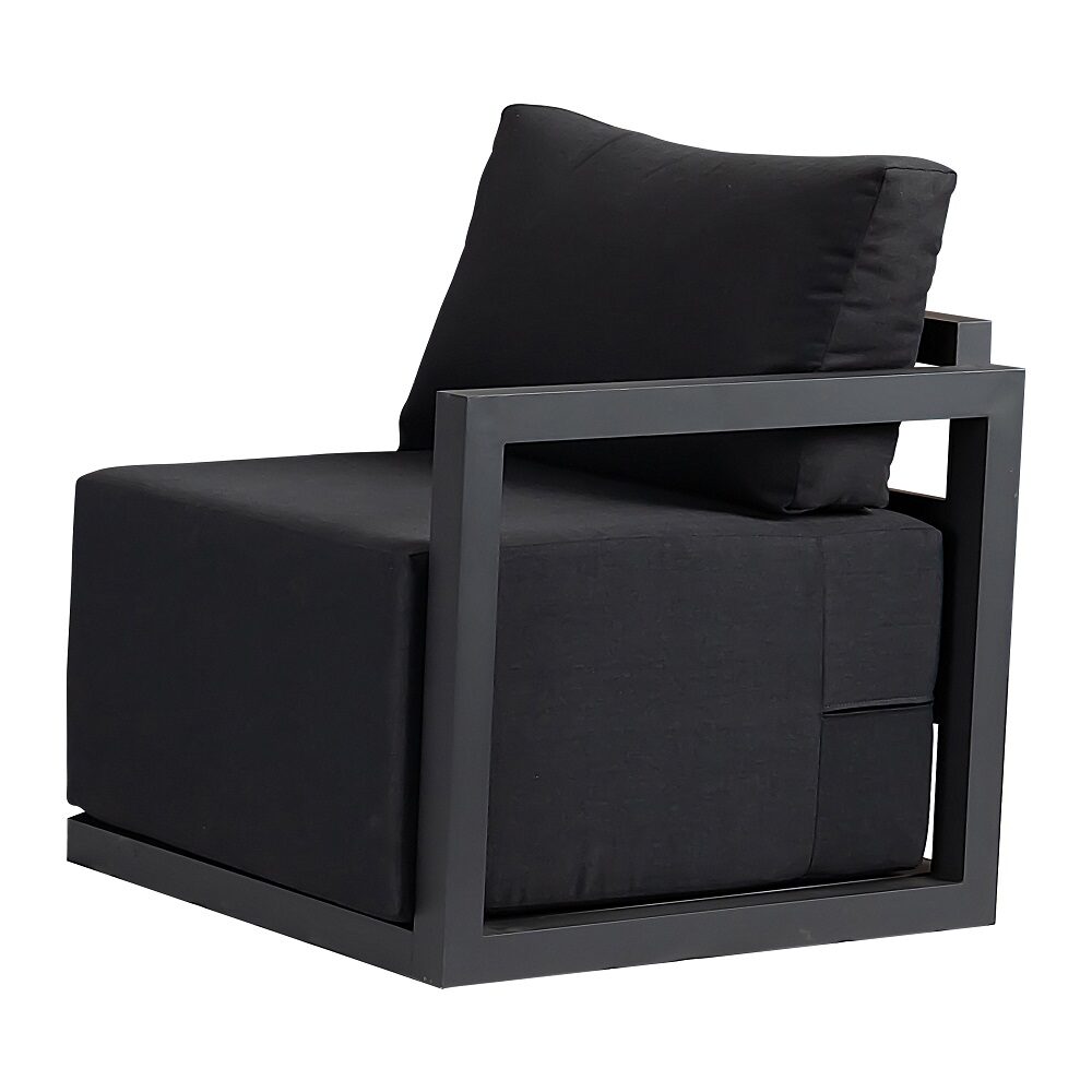Alfresco 5-Seater Deep-Seated Patio Set ??Charcoal Grey