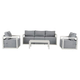 Alfresco 5-Seater Deep-Seated Patio Set ??Charcoal Grey