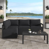 Four-Seat Alfresco Harmony Set ??Charcoal Grey