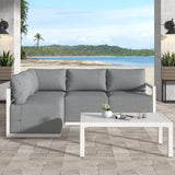 Four-Seat Alfresco Harmony Set ??Charcoal Grey