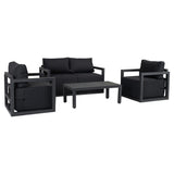 Alfresco Serenity Outdoor Lounge Set – White - Extra Image