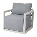 Alfresco 5-Seater Deep-Seated Patio Set – White - Extra Image