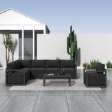 Alfresco 7-Seat Garden Lounge Set ??White
