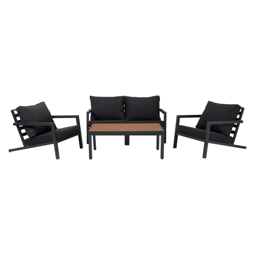 Aidan Garden Furniture Set in Slate Grey ??5 pieces