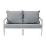 Aidan Garden Furniture Set in White ??5 pieces