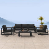 5 Seater Grandeur Lounge Suite ??Charcoal Grey