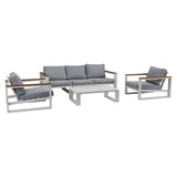 5 Seater Grandeur Lounge Suite ??Charcoal Grey - Extra Image