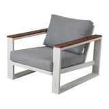 5 Seater Grandeur Lounge Suite – White - Extra Image