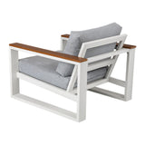 5 Seater Grandeur Lounge Suite – White - Extra Image