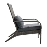 Coastal Weave Reclining Armchair with Bonus Cushion Covers - Extra Image