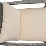 Coastal Weave Reclining Armchair with Bonus Cushion Covers - Extra Image