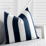 Dual-Sided Square Outdoor Throw Pillow - Side View