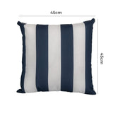 Dual-Sided Square Outdoor Throw Pillow - Low Angle