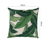 Vibrant Square Outdoor Throw Pillow - Rear View