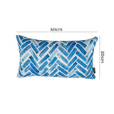 Rectangular Outdoor Cushion Pillows - Rear View