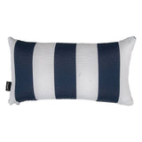 Bicolour Outdoor Lumbar Cushion Pillows - Side View