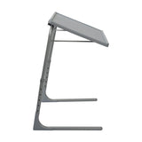 Anywhere Laptop Pro Desk in Silver Grey - Top-Down View