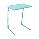 Anywhere Laptop Pro Desk in Turquoise - Side View