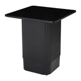 Clara Noir Side Table - Side View