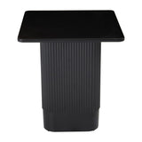 Clara Noir Side Table - Top-Down View