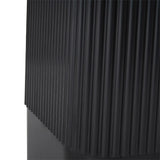 Clara Noir Side Table - 45-Degree Angle