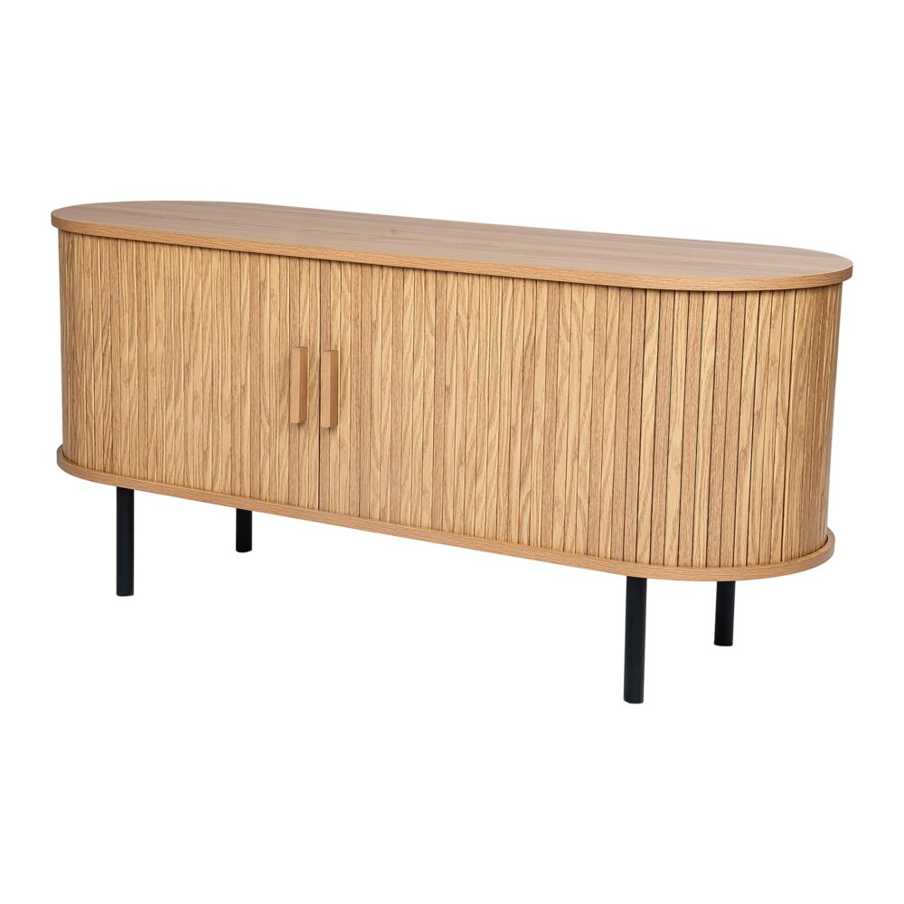Ripple Sideboard with Sliding Doors ??Earthy Elegance Redefined