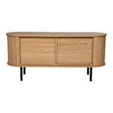 Ripple Sideboard with Sliding Doors ??Earthy Elegance Redefined