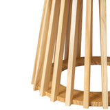 Palmer Coastal Haven Natural Coffee Table - Close-Up Angle