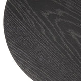 Palmer Charcoal Chic Side Table - Top-Down View