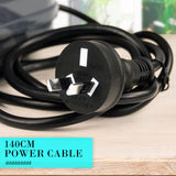 Aquarium Air Pump Oxygen Hydroponic 4 Outlet 360L/H 13W - Close-Up Angle
