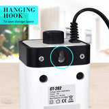Aquarium Air Pump Oxygen Hydroponic 2 Outlet 180L/H 4W - Low Angle