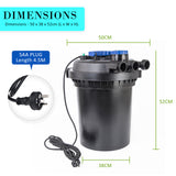 Aquarium Garden UV Light Pond Filter Set 10000L/H - Extra Image