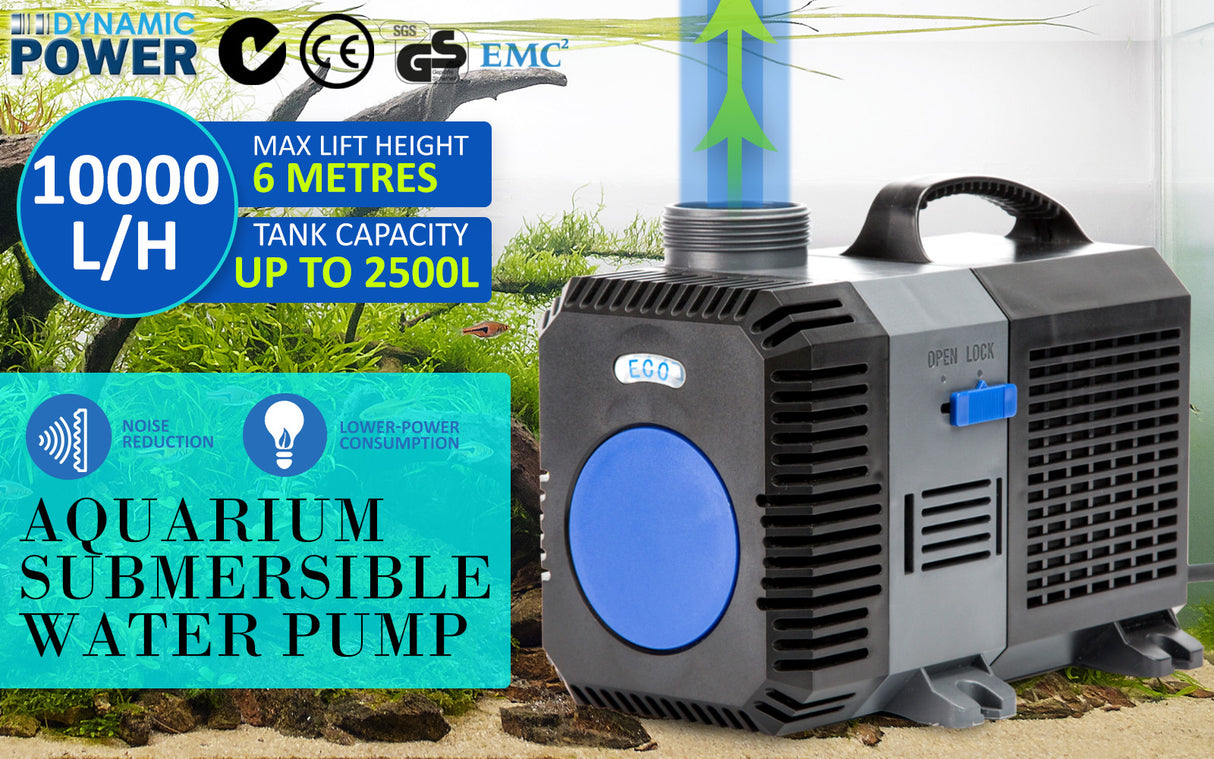 High-Performance 10000L/H Submersible Aquarium & Pond Water Pump