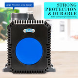 High-Performance 10000L/H Submersible Aquarium & Pond Water Pump - Top-Down View