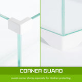 Aquarium Starfire Glass Fish Tank Set Filter Pump 16L - Rear View