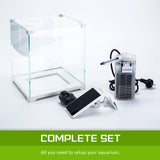 Aquarium Starfire Glass Fish Tank Set Filter Pump 16L - Extra Image
