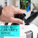 High-Performance 1000L/H External Canister Filter for Aquariums - Close-Up Angle