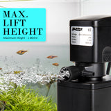 Aquarium Submersible Filter Pond Pump 600L/H 8W 1m - Close-Up Angle