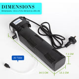 Aquarium Submersible Filter Pond Pump 1600L/H 35W 2.5m - Extra Image