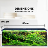 27W Set 2 Aquarium Blue White LED Light for Tank 95-115cm - Extra Image
