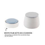 Fish Tank Corner Moss Magnet Scraper Glass Algae Cleaner Magnetic Scrubber GREY - Side View