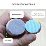 Fish Tank Corner Moss Magnet Scraper Glass Algae Cleaner Magnetic Scrubber GREY - Top-Down View