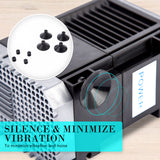 Aquarium Submersible Pond Water Pump 3000L/H 55W 3m - Close-Up Angle