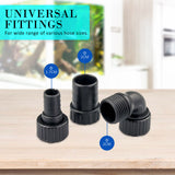 Aquarium Submersible Pond Water Pump 3000L/H 55W 3m - Low Angle