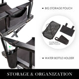 Director Movie Folding Tall Chair 76cm DARK HUMOR - Top-Down View