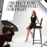 2X Director Movie Folding Tall Chair 76cm DARK HUMOR - Extra Image