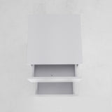 2X Bedside Table Side Storage Cabinet Nightstand Bedroom 2 Drawer JOSS BLACK - 45-Degree Angle